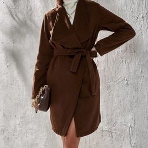 Brown coat